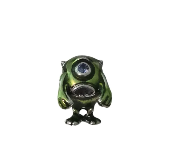 Pandora Disney Pixars Sterling Silver Mike from Monsters Inc Bracelet Charm - Picture 2 of 5